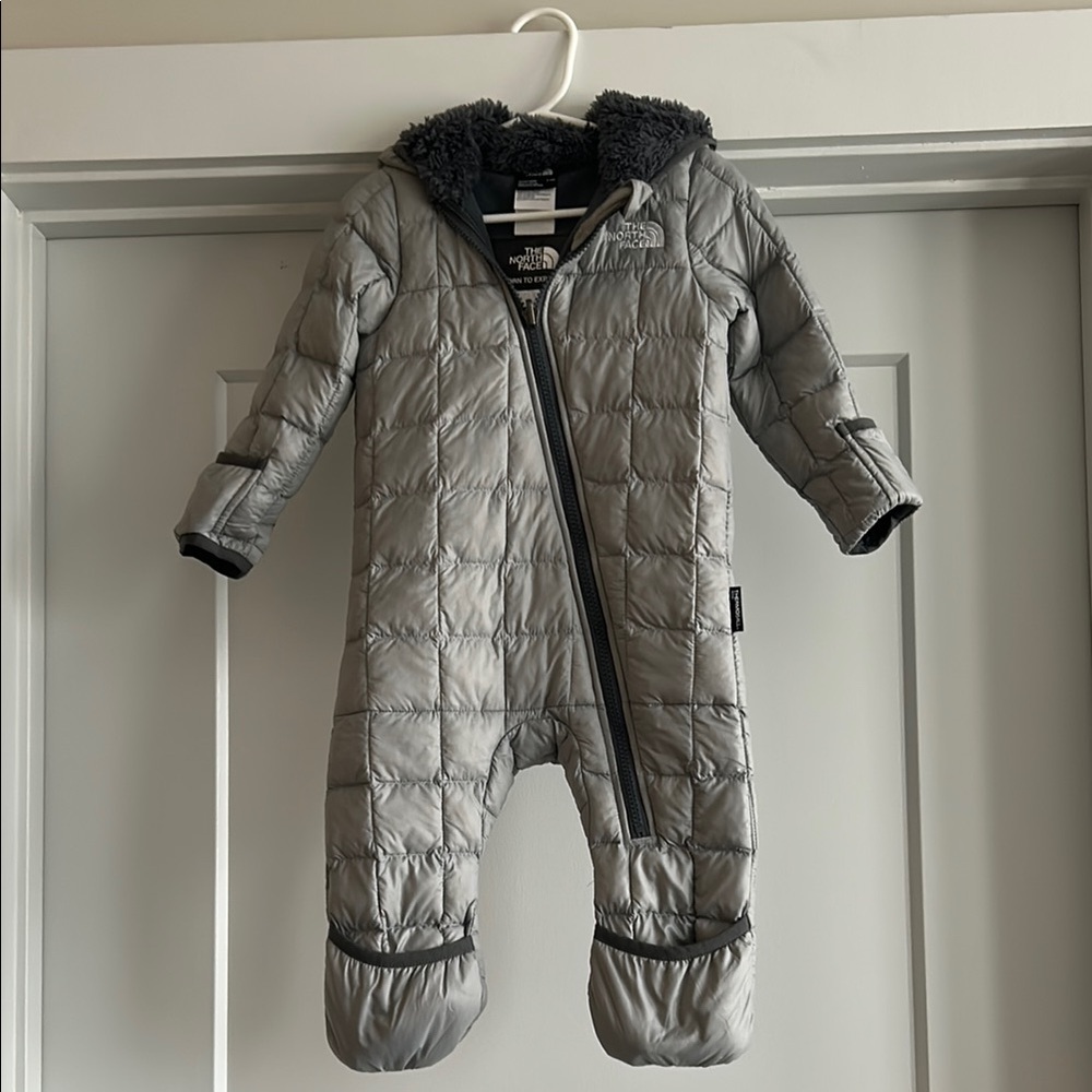 The North Face infant Gray One Piece 6-12 months